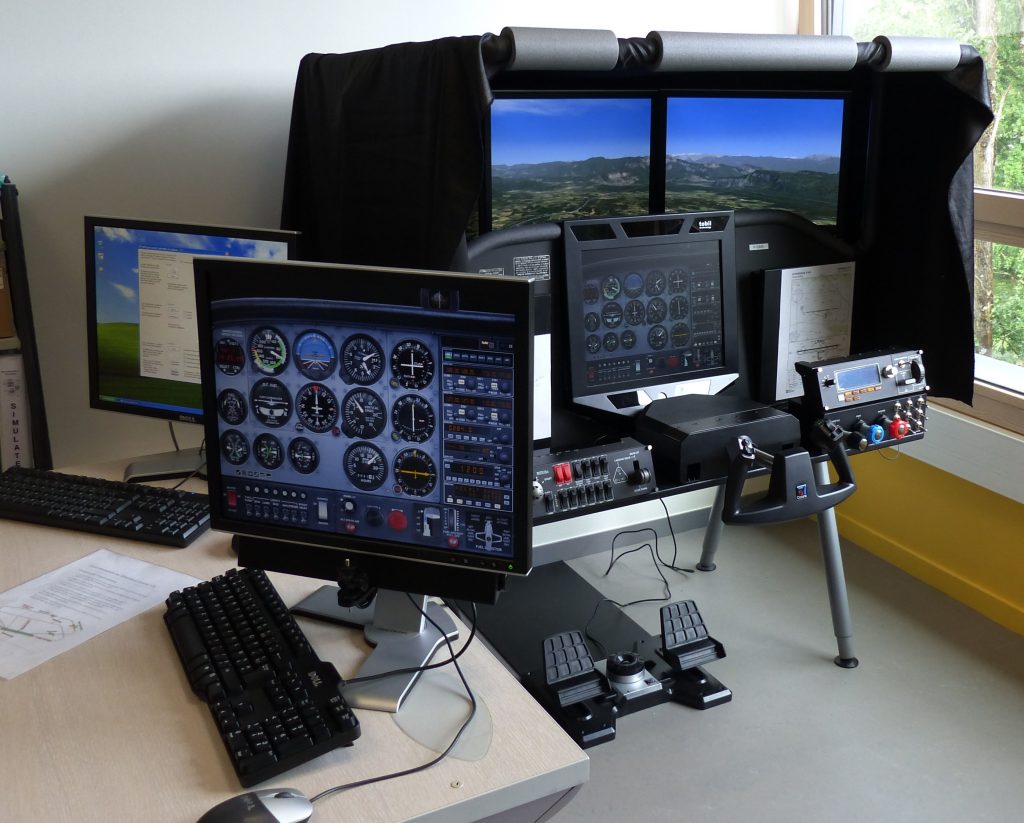 Simulateur PILOTE2 - V3 avec poste instructeur